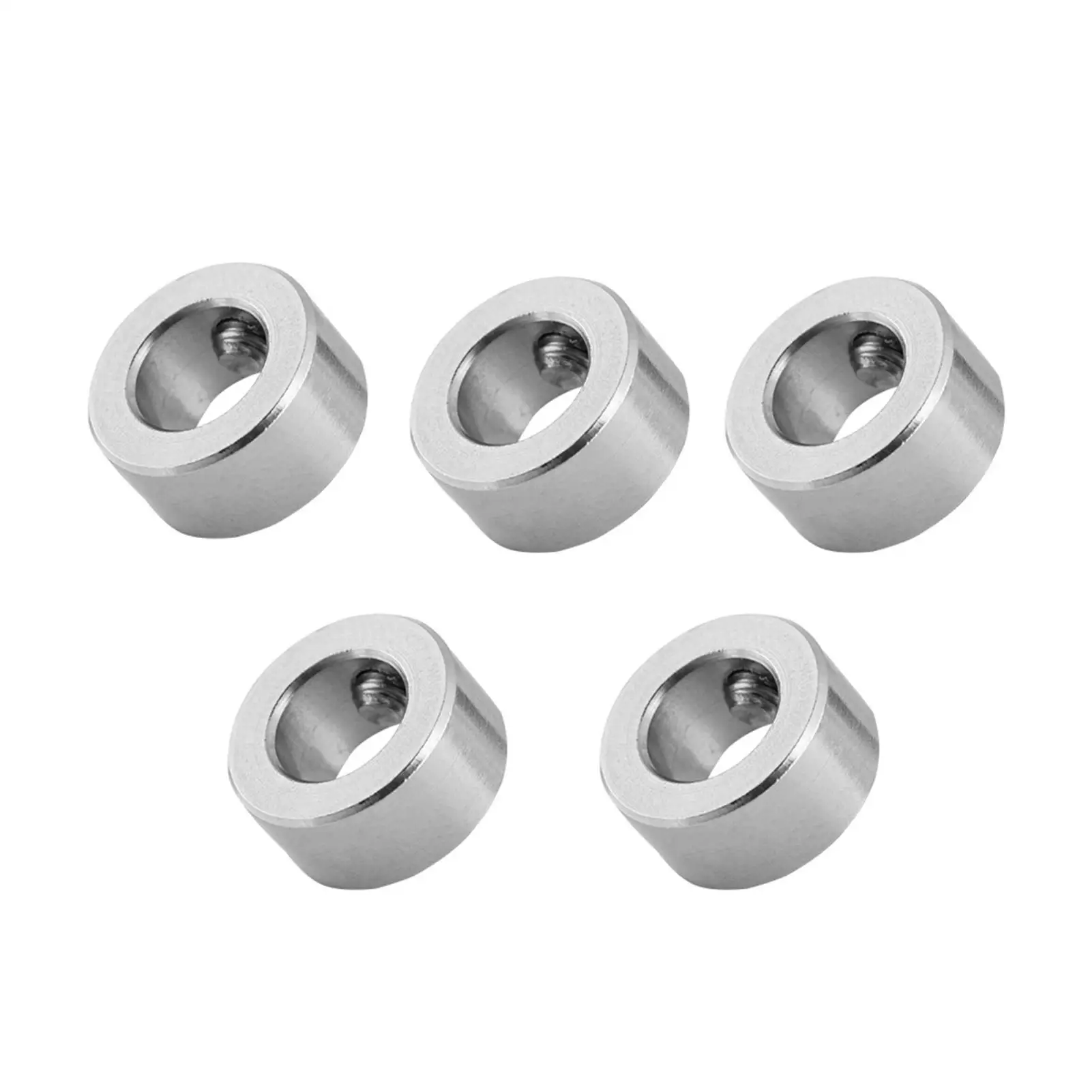 5 Pcs 8mm Shaft Lock Collar T8 Lead Screw Lock Ring Nickle Plated Iron Isolation for 3D Printer
5 Pcs 8mm Shaft Lock Collar T8 Lead Screw Lock Ring Nickle Plated Iron Isolation for 3D Printer