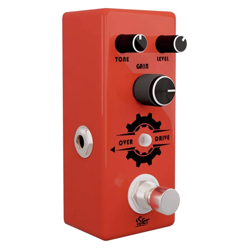 ISET Overdrive гитарная педаль, гитарная педаль с эффектами для электрогитары, бас, настоящий байпас
ISET Overdrive гитарная педаль, гитарная педаль с эффектами для электрогитары, бас, настоящий байпас