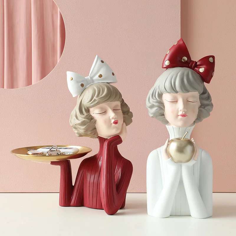 Moden Gorgeous Girl Resin Art Statue Gift Fairy Accessori Fashion Style Sculpture ornaments Home Decoration Tabletop figurines
Moden Gorgeous Girl Resin Art Statue Gift Fairy Accessori Fashion Style Sculpture ornaments Home Decoration Tabletop figurines