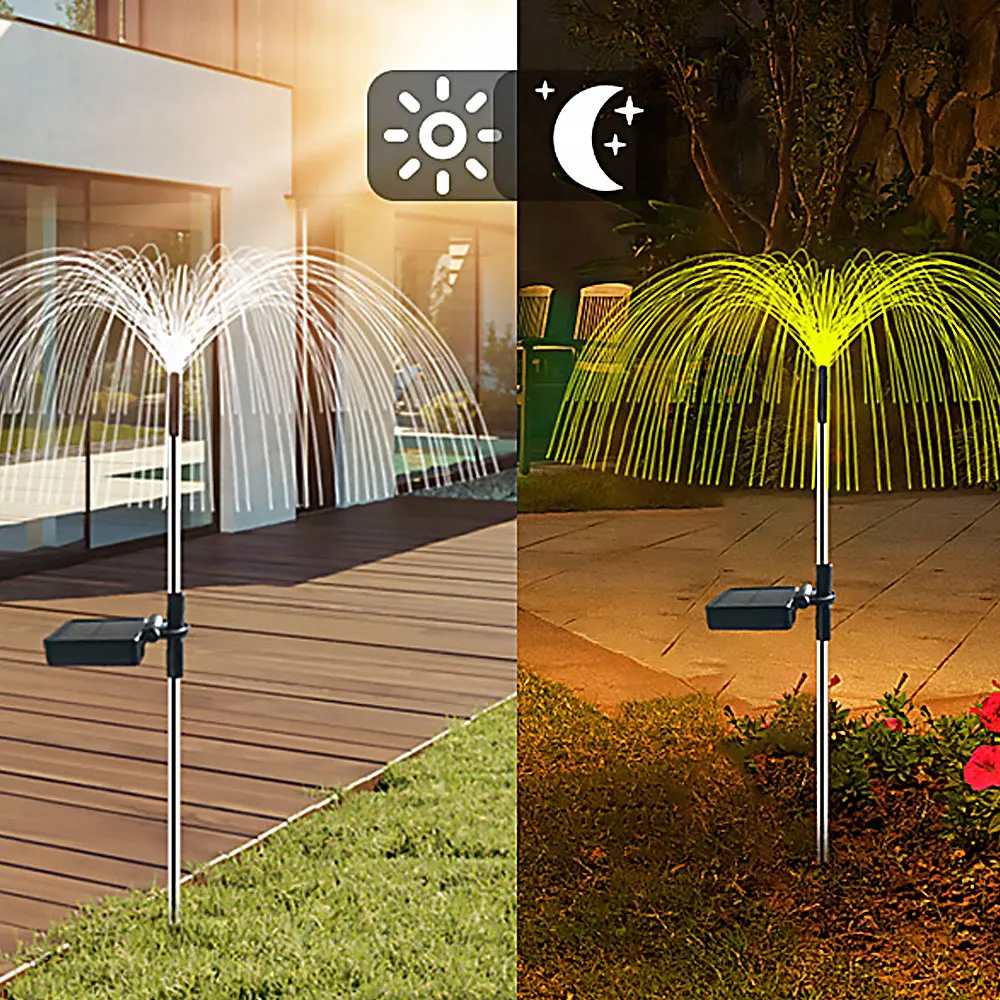 Solar Jellyfish Lights Outdoor Solar Lights Fiber Optic Lights Fairy Lights Waterproof Garden Decorative Landscape Solar Lamp
Solar Jellyfish Lights Outdoor Solar Lights Fiber Optic Lights Fairy Lights Waterproof Garden Decorative Landscape Solar Lamp