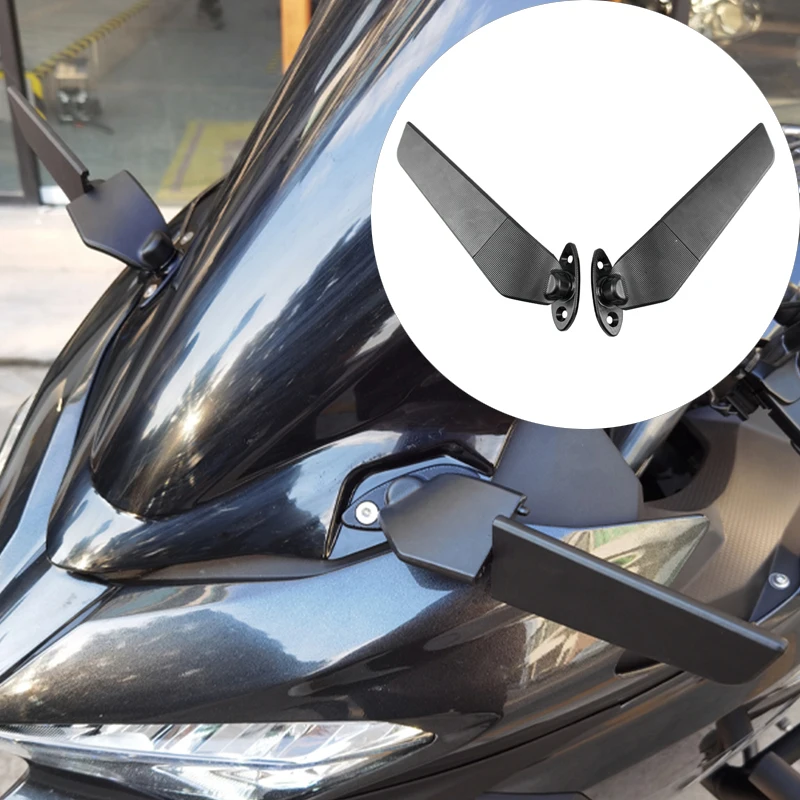 Зеркала заднего вида CarDutiful для KAWASAKI Ninja 250 300 400 650 2019-2021, регулируемое вращающееся боковое зеркало
Зеркала заднего вида CarDutiful для KAWASAKI Ninja 250 300 400 650 2019-2021, регулируемое вращающееся боковое зеркало