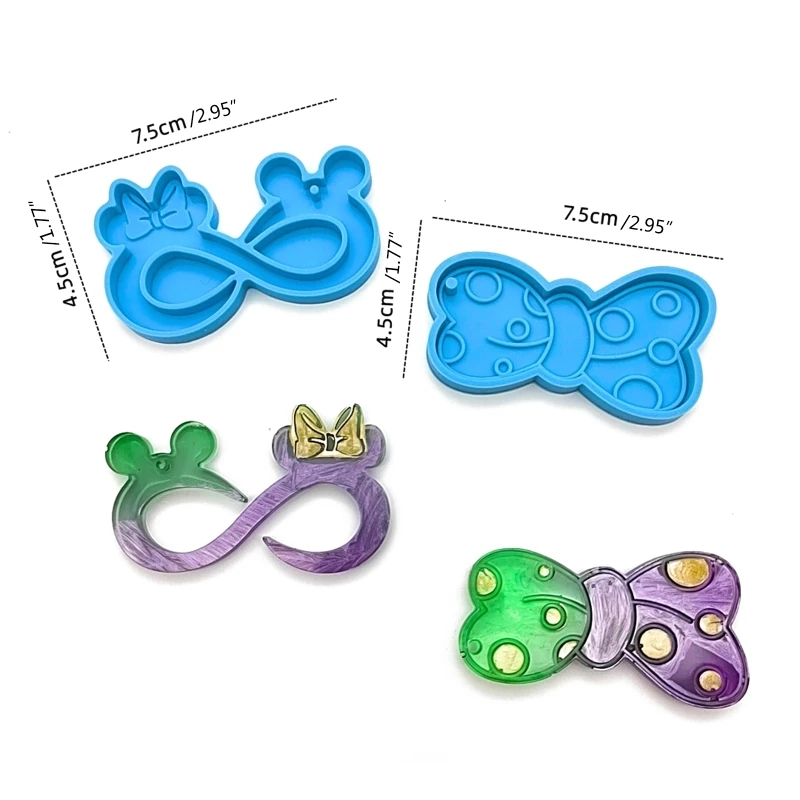 N1HE Keychain Casting Silicone Mold for DIY Key Chain Pendant with Hole Crystal Epoxy Resin Molds Craft Jewelry Making Tools
N1HE Keychain Casting Silicone Mold for DIY Key Chain Pendant with Hole Crystal Epoxy Resin Molds Craft Jewelry Making Tools