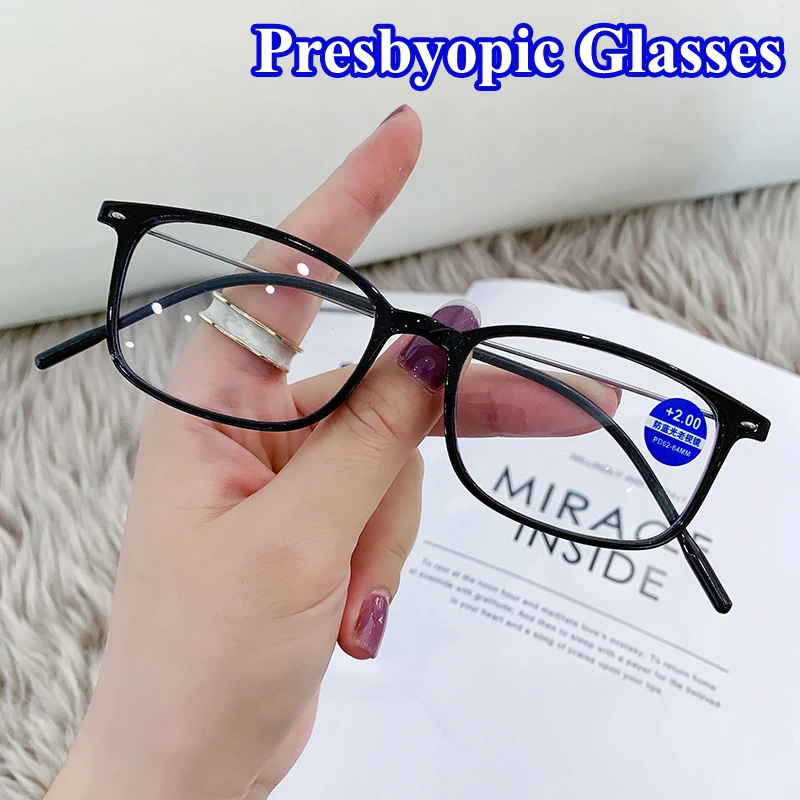Classical Business Presbyopic Glasses Unisex Men Square Frame Reading Eyeglasses Computer Optical Eyewear Diopter +1.0 TO +4.0
Classical Business Presbyopic Glasses Unisex Men Square Frame Reading Eyeglasses Computer Optical Eyewear Diopter +1.0 TO +4.0