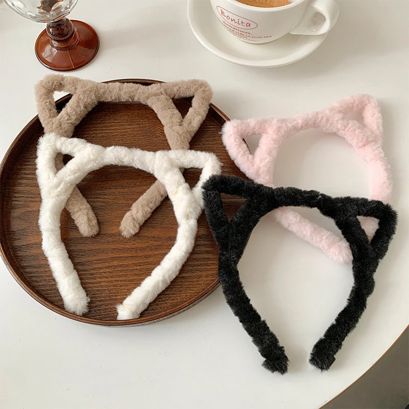Cat Ear Headband Plush Winter Furry Rabbit Cute Hair Bundle Furry Headband Sweet Wash Face Headband Girl Head Hoop Accessories
Cat Ear Headband Plush Winter Furry Rabbit Cute Hair Bundle Furry Headband Sweet Wash Face Headband Girl Head Hoop Accessories