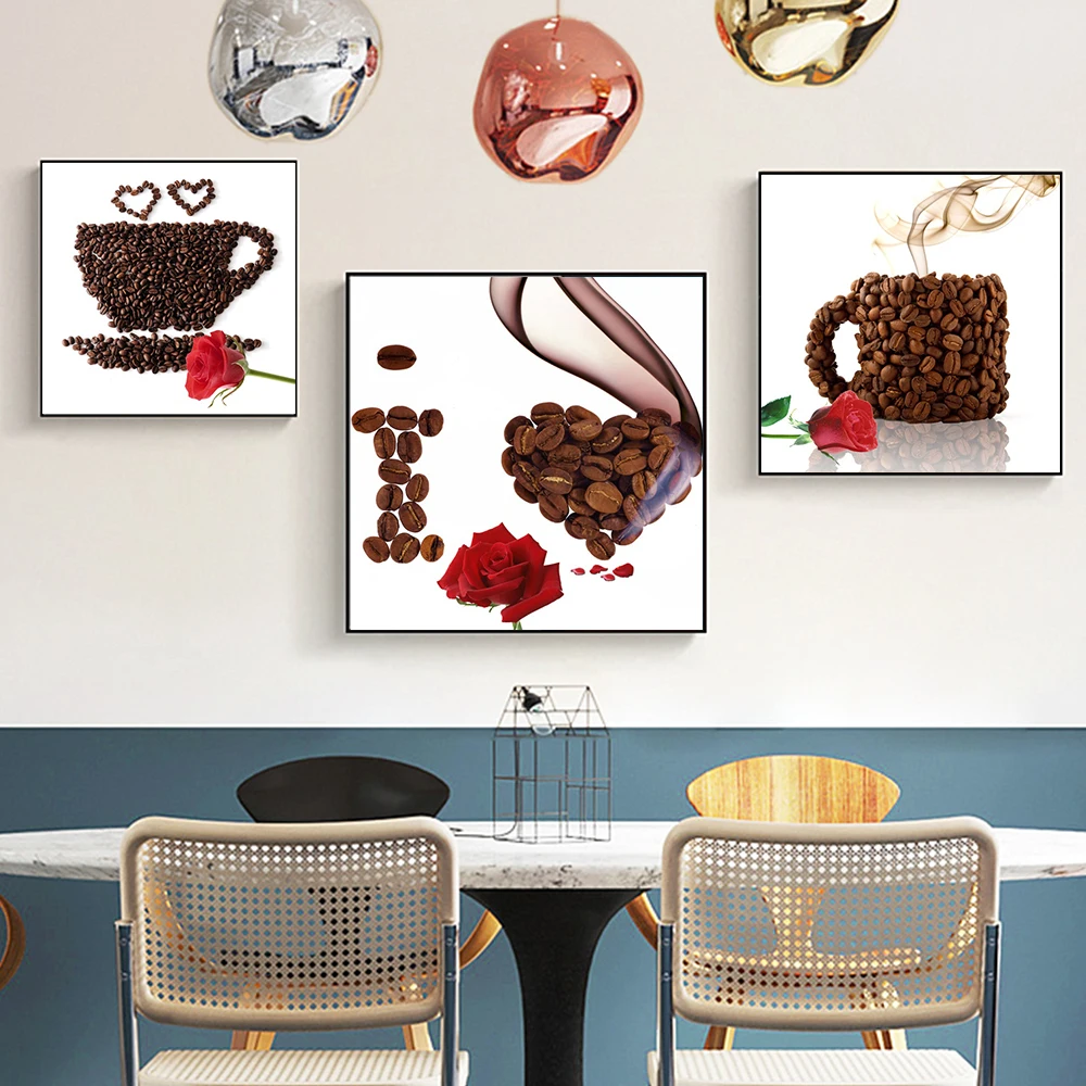 I Love Coffee Poster Prints For Cafe Kitchen Home Decor Funny Heart Shaped Coffee Bean Canvas Painting Wall Art Gift Cuadros
I Love Coffee Poster Prints For Cafe Kitchen Home Decor Funny Heart Shaped Coffee Bean Canvas Painting Wall Art Gift Cuadros