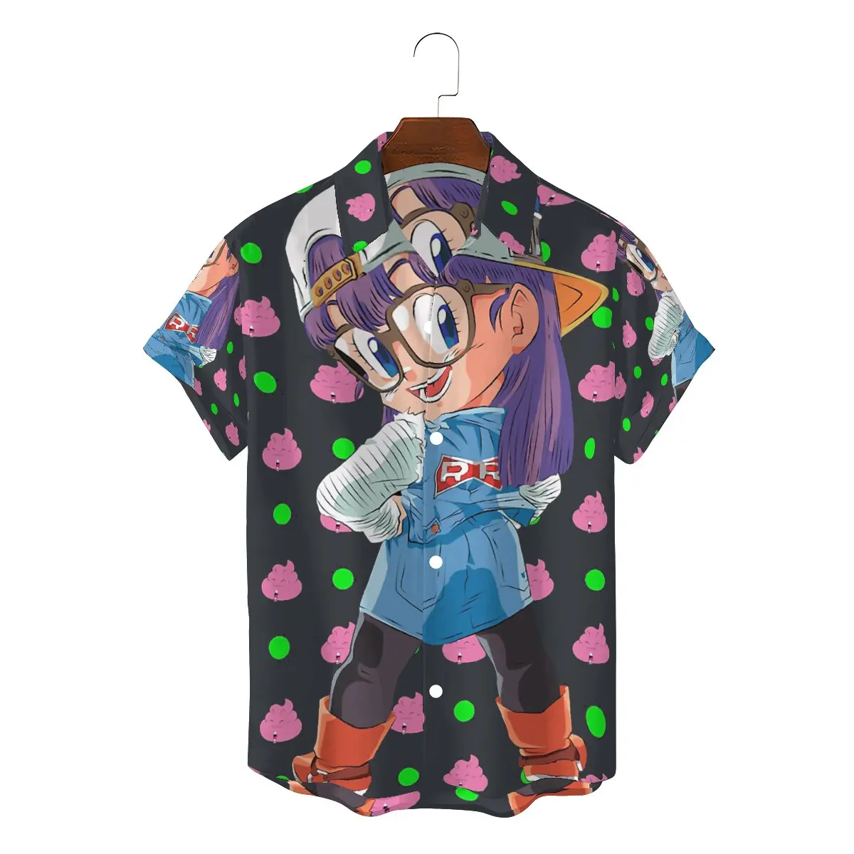 Arale Norimaki Hip Hop Essential 2022 Man's Awesome Hawaii Shirts Dr Slump Japanese Manga Short Sleeve Polyester 3D Shirt
Arale Norimaki Hip Hop Essential 2022 Man's Awesome Hawaii Shirts Dr Slump Japanese Manga Short Sleeve Polyester 3D Shirt