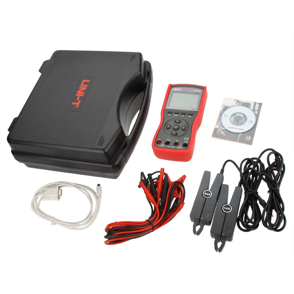Intelligent Digital Double Clamp Phase Meter UT265B Auto Range Multimeter AC Voltmeter Ammeter
Intelligent Digital Double Clamp Phase Meter UT265B Auto Range Multimeter AC Voltmeter Ammeter