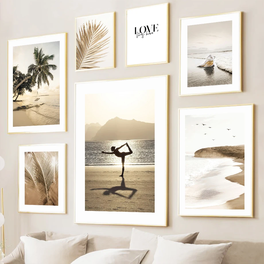 Sea Landscape Canvas Painting Tropical Coconut Tree Beach Yoga Girl Wall Art Abstract Poster Living Room Interior Pictures
Sea Landscape Canvas Painting Tropical Coconut Tree Beach Yoga Girl Wall Art Abstract Poster Living Room Interior Pictures