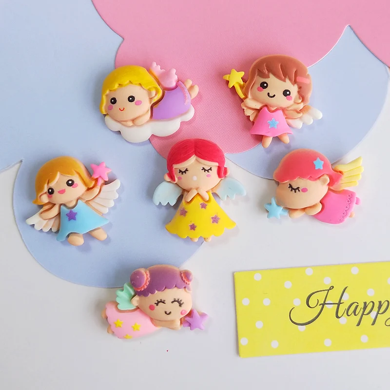 10pcs New Hot Sale Angel Style 6 Colors Kids Hairbow Center Decoration Embellishment Charm Cabochon
10pcs New Hot Sale Angel Style 6 Colors Kids Hairbow Center Decoration Embellishment Charm Cabochon