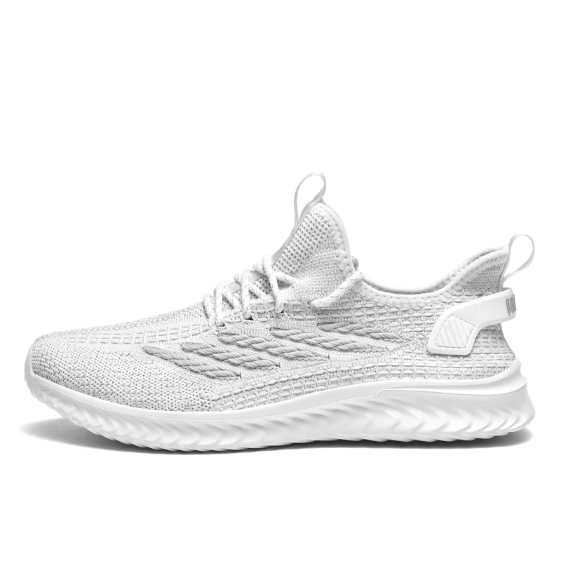 Men's Athleisure Shoes Breathable Sweat Absorption Flight Knitting Cushion Running Shoes Non-slip Wear-resisting Flat Shoes
Men's Athleisure Shoes Breathable Sweat Absorption Flight Knitting Cushion Running Shoes Non-slip Wear-resisting Flat Shoes