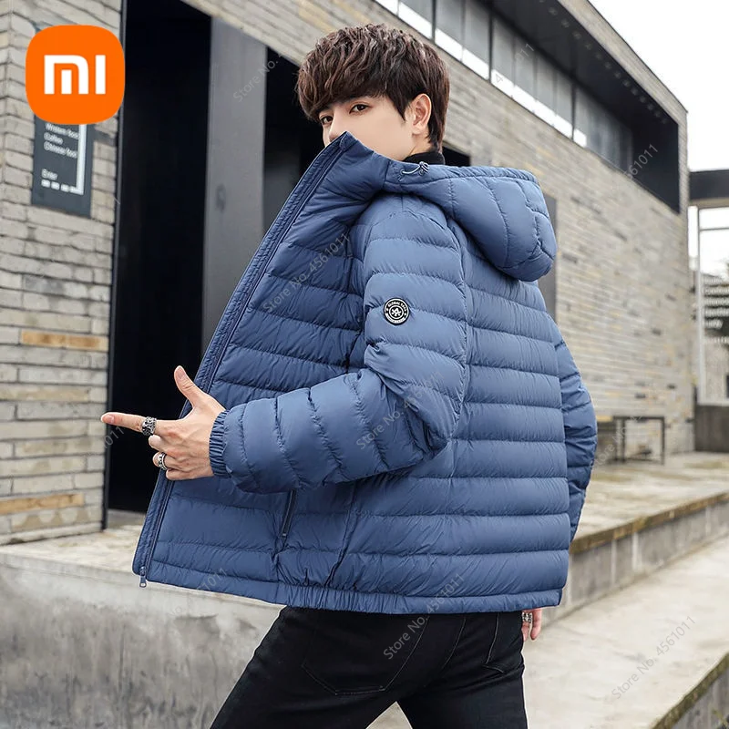 Youpin Winter Men Duck Down Jacket Ultralight Men Warm Coat Short Down Jackets Winter Male Casual Down With a Hood Coat Parka
Youpin Winter Men Duck Down Jacket Ultralight Men Warm Coat Short Down Jackets Winter Male Casual Down With a Hood Coat Parka