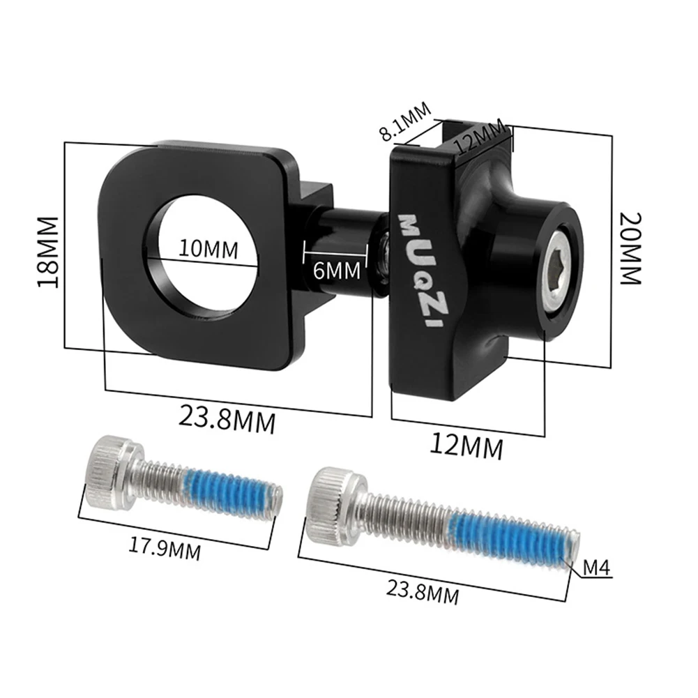 Bicycle Chain Adjuster Tensioner Fastener Single Speed Bike Chain Guide Aluminum Alloy Tension Guard Bolt Cycling Accessories
Bicycle Chain Adjuster Tensioner Fastener Single Speed Bike Chain Guide Aluminum Alloy Tension Guard Bolt Cycling Accessories