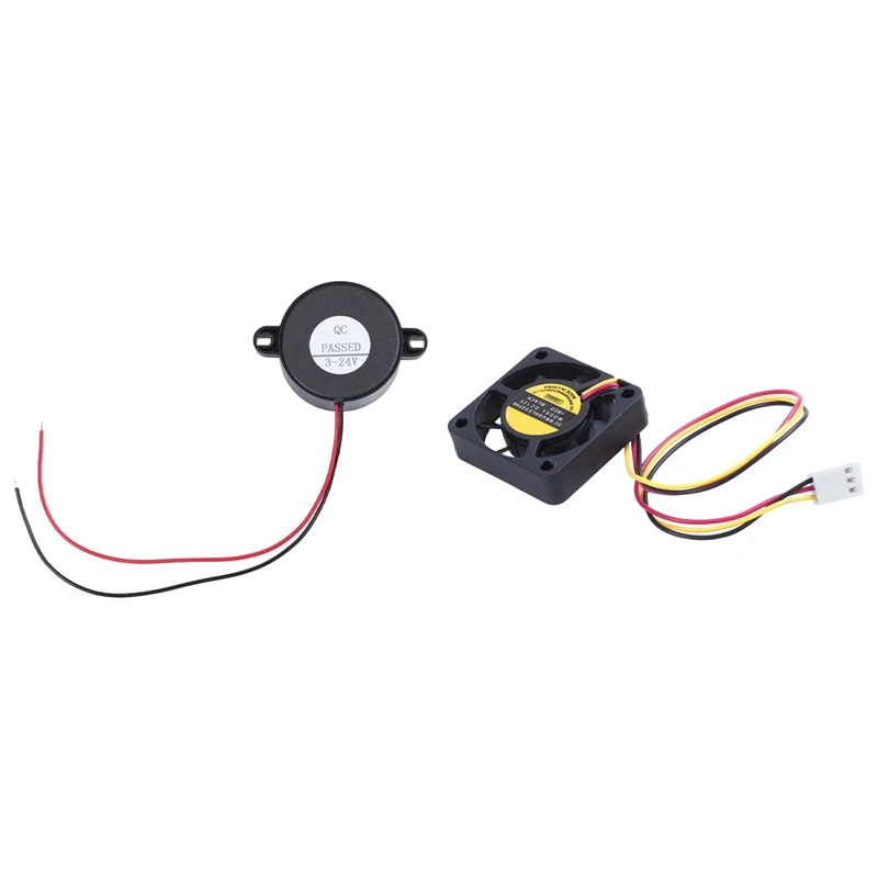 1 Pcs 40 X 10Mm 4010 8.9 CFM 3Pins Computer Cooling Fan & 1 Pcs DC 9-15V HYD-4218 Active Piezo Electronic Alarm Buzzer
1 Pcs 40 X 10Mm 4010 8.9 CFM 3Pins Computer Cooling Fan & 1 Pcs DC 9-15V HYD-4218 Active Piezo Electronic Alarm Buzzer