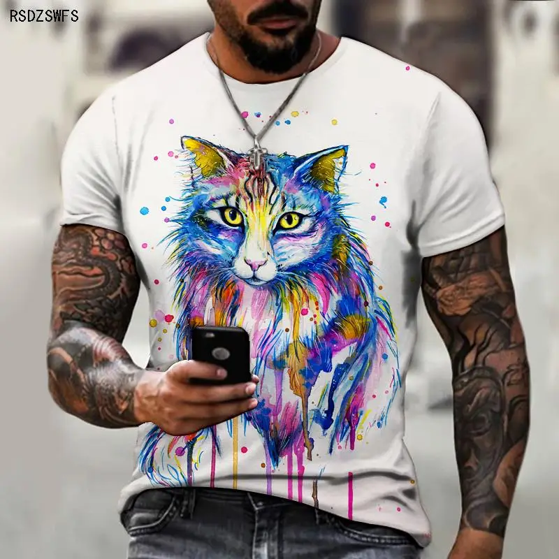 Cat Dog Lion 3D Printing Men's Women's 2021 Summer T-shirt Casual Fashion O-neck Sports Jersey Short Sleeve
Cat Dog Lion 3D Printing Men's Women's 2021 Summer T-shirt Casual Fashion O-neck Sports Jersey Short Sleeve