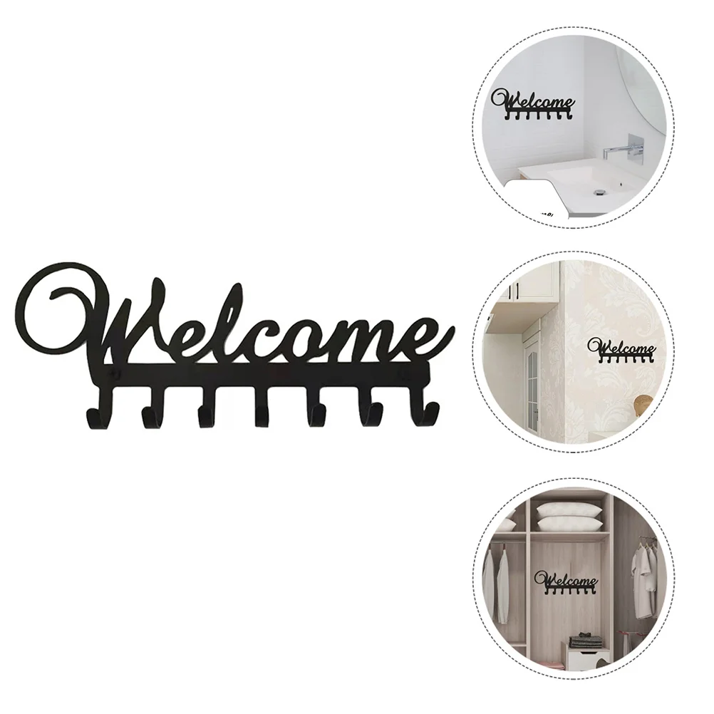 Hook Key Welcome Wall Hooks Hanger Coat Rack Hat Entryway Sign Doorvintage Rustic Signs Metal Holder Hangers Bag Farmhouse Cloth
Hook Key Welcome Wall Hooks Hanger Coat Rack Hat Entryway Sign Doorvintage Rustic Signs Metal Holder Hangers Bag Farmhouse Cloth