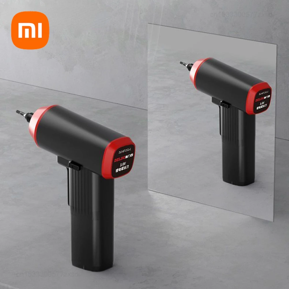 Xiaomi Delixi 3.6V Electric Screwdriver Eechargeable Household Lithium Electric Drill Full-automatic Electric Screwdriver Tools
Xiaomi Delixi 3.6V Electric Screwdriver Eechargeable Household Lithium Electric Drill Full-automatic Electric Screwdriver Tools