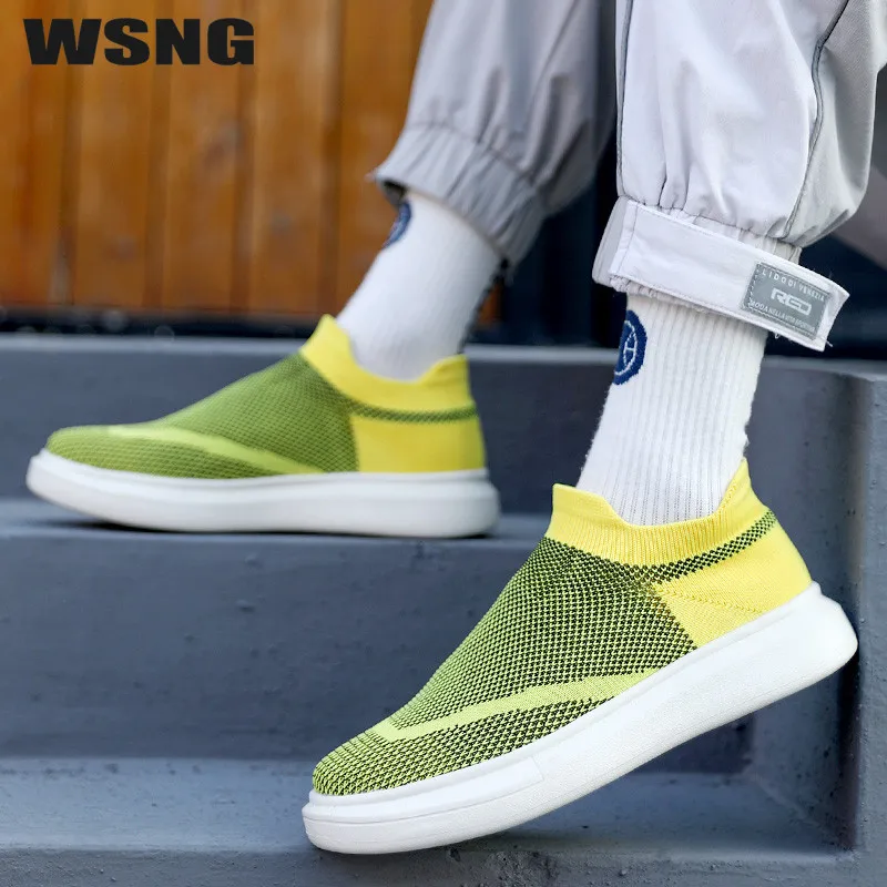 WSNG 2022 Spring Mesh Sports Men's Shoes Casual Shoes Round Toe Low-top Viscose Shoes Flying Woven Breathable Men's Sports Shoes
WSNG 2022 Spring Mesh Sports Men's Shoes Casual Shoes Round Toe Low-top Viscose Shoes Flying Woven Breathable Men's Sports Shoes
