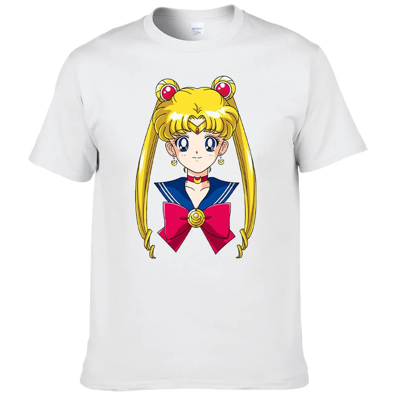 Летняя футболка с Сейлор Мун, свободные футболки Aino Minago Hino RAI, милые недорогие модные смешные футболки mizami, новая футболка 
Летняя футболка с Сейлор Мун, свободные футболки Aino Minago Hino RAI, милые недорогие модные смешные футболки mizami, новая футболка