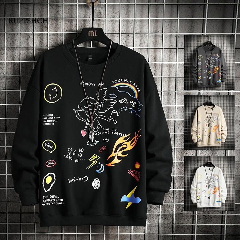 2022 newest men Anime Print Hoodie Sweatshirt Men and Women Love Cupid Street Wearing Hip Hop Men's Casual Sweatshirt Oversized
2022 newest men Anime Print Hoodie Sweatshirt Men and Women Love Cupid Street Wearing Hip Hop Men's Casual Sweatshirt Oversized