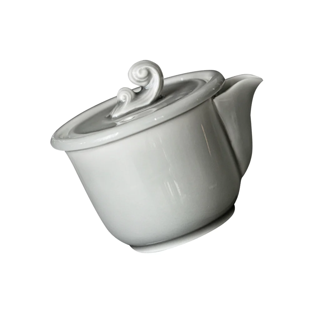 Ceramic Filterable Teapot Pu 'er Tea Making Bowl Lidded Tea Kettle (Light Grey)
Ceramic Filterable Teapot Pu 'er Tea Making Bowl Lidded Tea Kettle (Light Grey)