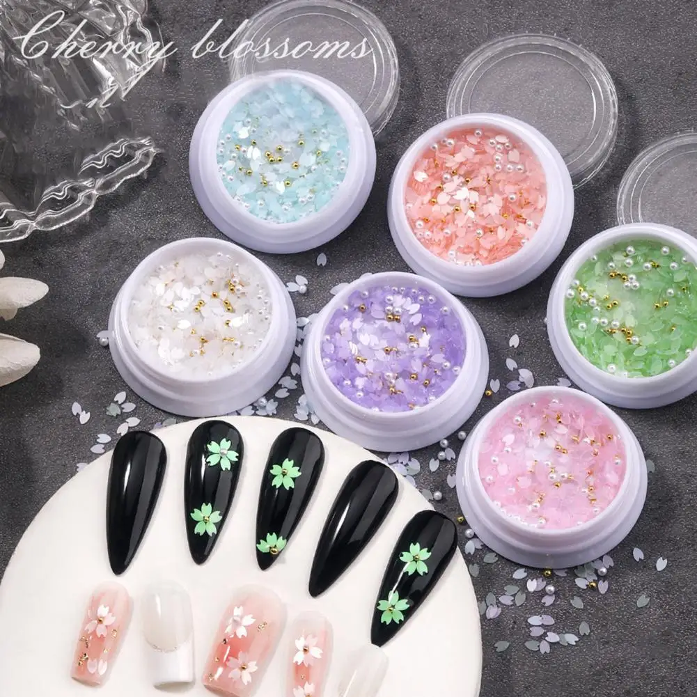 1 Box Nail Art Sequins Ultra-thin Petal 3D Decor Manicure Decoration DIY Cherry Blossoms Nail Glitter Flakes Nail Accessories
1 Box Nail Art Sequins Ultra-thin Petal 3D Decor Manicure Decoration DIY Cherry Blossoms Nail Glitter Flakes Nail Accessories