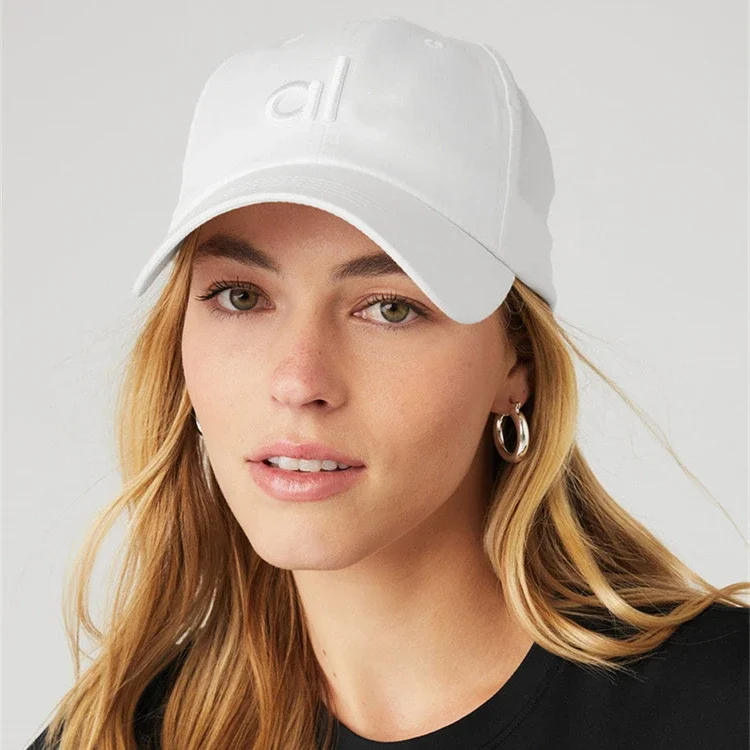 NWT Al Yoga Embroidered Font Fashionable and Versatile Baseball Cap Sports Jogging Sunshade Hat Fitness Women's Gym Baseball Cap
NWT Al Yoga Embroidered Font Fashionable and Versatile Baseball Cap Sports Jogging Sunshade Hat Fitness Women's Gym Baseball Cap