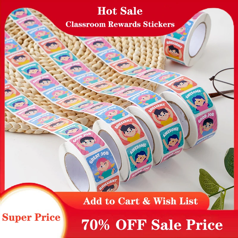 500Sheets 2.5cm/1inch Classroom Rewards Stickers School Boys and Girls Reward Stickers Kids School Teacher Motivational Sticker
500Sheets 2.5cm/1inch Classroom Rewards Stickers School Boys and Girls Reward Stickers Kids School Teacher Motivational Sticker