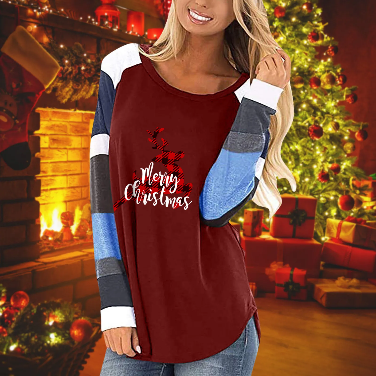 Women Casual O-Neck Printed Loose Button Tunic VBlouse Tops Womens Shirts Summer
Women Casual O-Neck Printed Loose Button Tunic VBlouse Tops Womens Shirts Summer