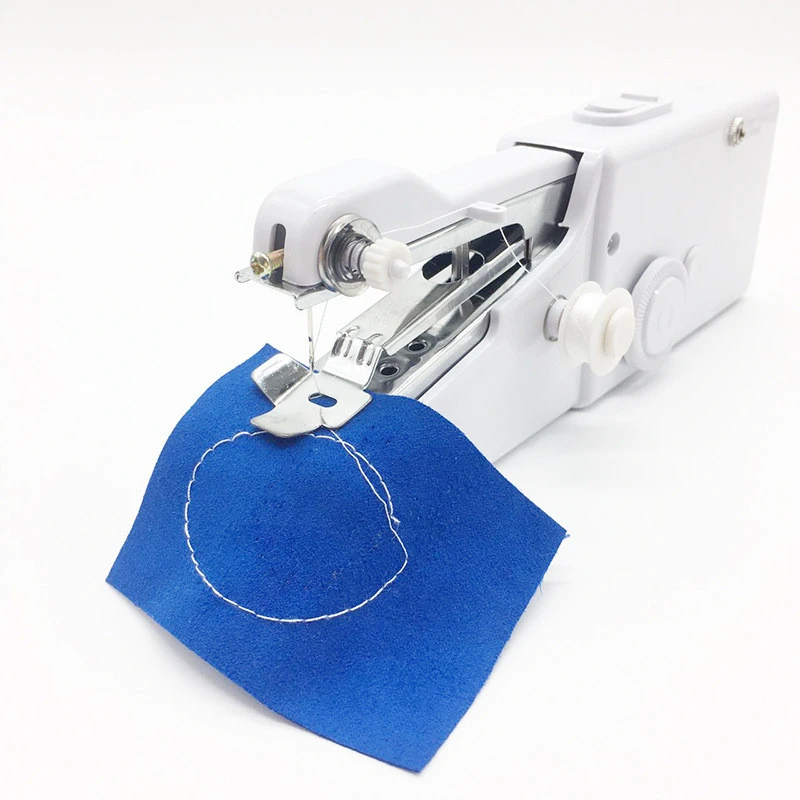 Small Sewing Machine Portable Handheld Manual Mini Sewing Machine Household Needlework Cordless Handwork Tools Accessories
Small Sewing Machine Portable Handheld Manual Mini Sewing Machine Household Needlework Cordless Handwork Tools Accessories