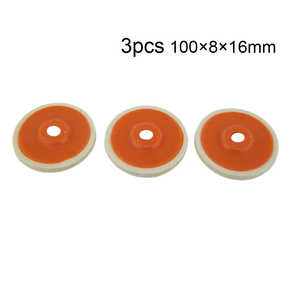 3pcs 4/5/6/7 Inch Wool Polishing Wheel Buffing Pads Angle Grinder Wheel Felt Polishing Pad Disc For Metal Marble Glass Ceramics
3pcs 4/5/6/7 Inch Wool Polishing Wheel Buffing Pads Angle Grinder Wheel Felt Polishing Pad Disc For Metal Marble Glass Ceramics