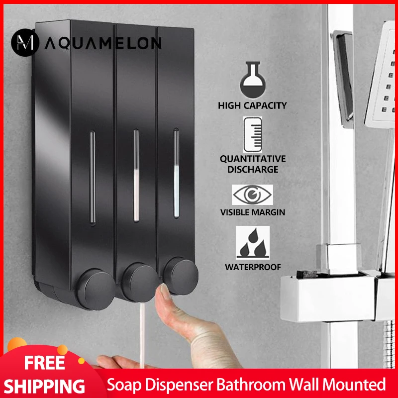 420Ml Soap Dispenser Wall-Mount Manual Shower Soap Dispenser Shower Gel Wall Detergent Dispenser for Bathroom Hotel Accessories
420Ml Soap Dispenser Wall-Mount Manual Shower Soap Dispenser Shower Gel Wall Detergent Dispenser for Bathroom Hotel Accessories