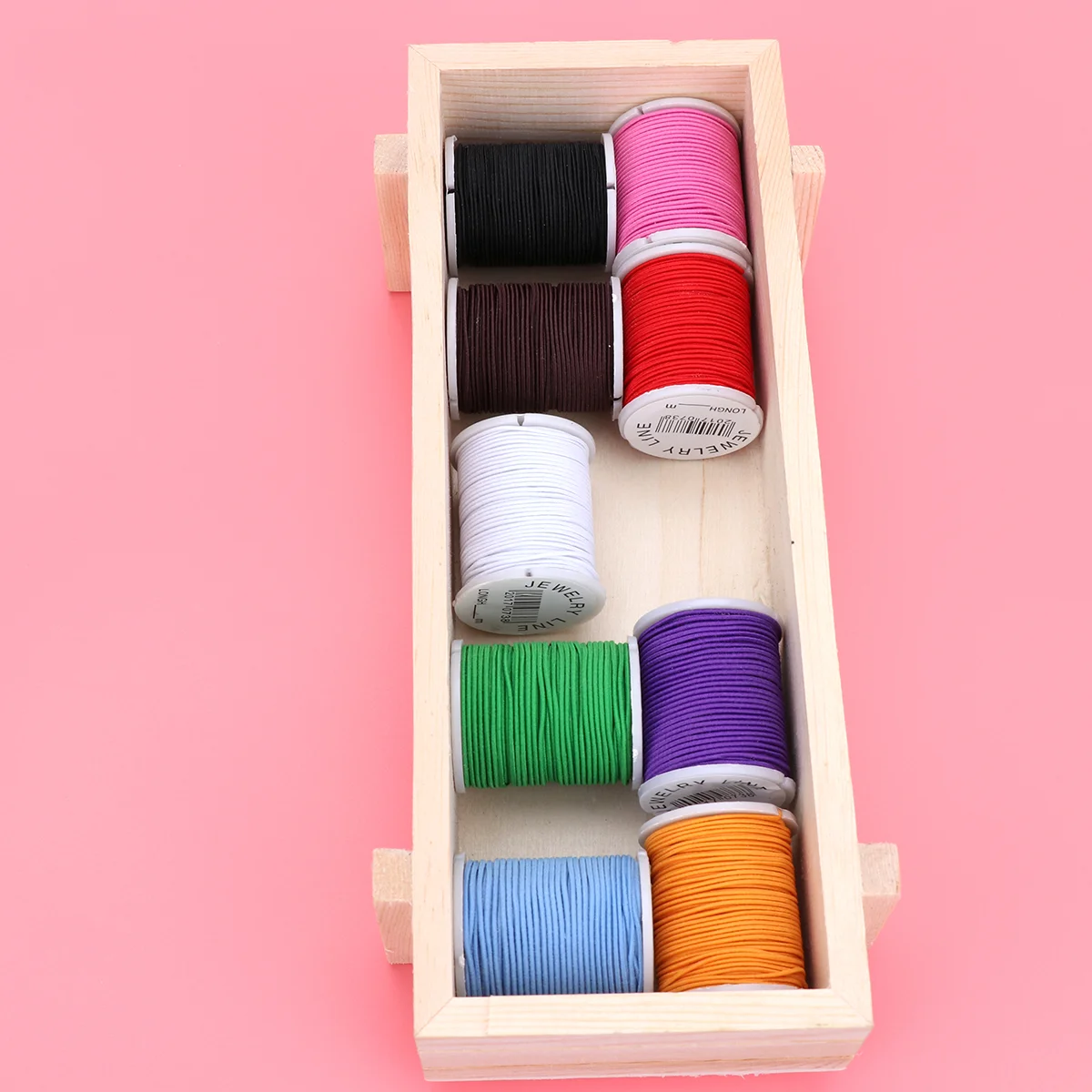Nylon Thread Cord String Beading Rattail Elastic Bracelet Braided Color Necklace Trim Knotting Chinese Satin Craft Bonded
Nylon Thread Cord String Beading Rattail Elastic Bracelet Braided Color Necklace Trim Knotting Chinese Satin Craft Bonded