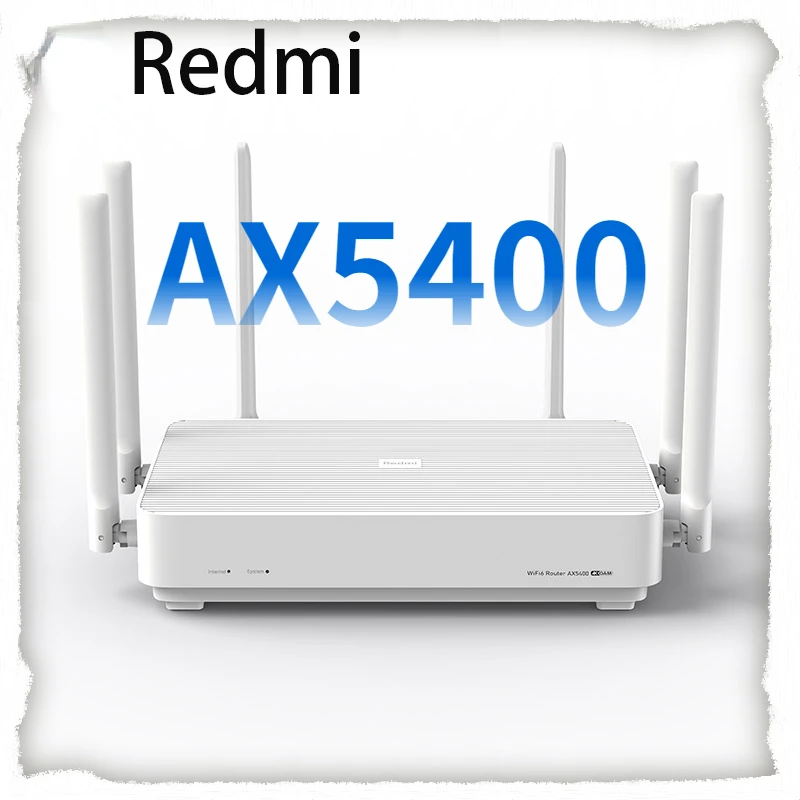 Оригинальный Wi-Fi роутер Xiaomi Redmi AX5400, сетчатая система Wi-Fi 6 Plus 160 МГц, работает с приложением Xiaomi mihome
Оригинальный Wi-Fi роутер Xiaomi Redmi AX5400, сетчатая система Wi-Fi 6 Plus 160 МГц, работает с приложением Xiaomi mihome