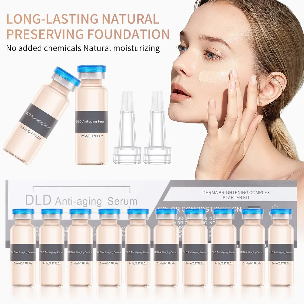 

5ml Mesotherapy BB Cream Glow Anti-Aging Serum Meso Serum Concealer Korea Make Up Blush BB Whitening for Microneedle Machine