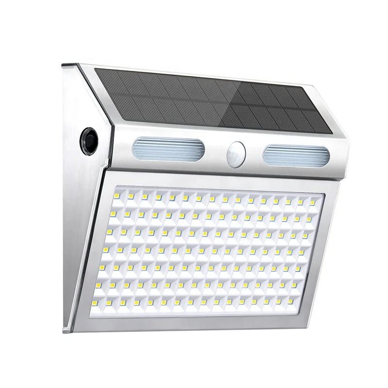 Solar Lights Durable Stainless Steel 112 LED Motion Sensor Outdoor Security Lighting Waterproof for Front Door Backyard Garage
Solar Lights Durable Stainless Steel 112 LED Motion Sensor Outdoor Security Lighting Waterproof for Front Door Backyard Garage