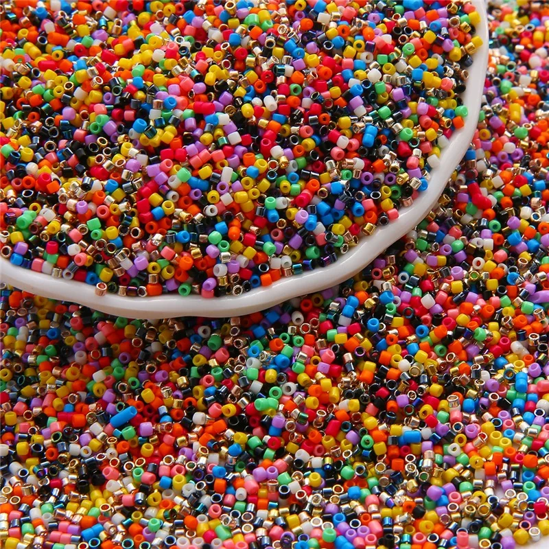 1900Pcs 2mm Solid Color Glass Seedbeads Spacer Beads Needlework Seed Beads for DIY Jewely Making Earring Rings Accessories
1900Pcs 2mm Solid Color Glass Seedbeads Spacer Beads Needlework Seed Beads for DIY Jewely Making Earring Rings Accessories