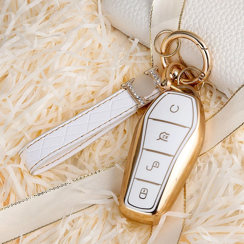 TPU Car Key Case Cover For BYD Qin Cong G6 G5 G7 Tang DM 2018 Smart Remote Auto Protect Shell Keychain Accessories Car Styling
TPU Car Key Case Cover For BYD Qin Cong G6 G5 G7 Tang DM 2018 Smart Remote Auto Protect Shell Keychain Accessories Car Styling