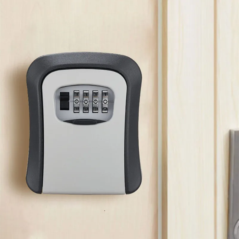 Key Lock Box Wall Mounted Zinc Alloy 4 Digital Combination Password Key Storage Lock Holder for Home Office Outdoor Indoor
Key Lock Box Wall Mounted Zinc Alloy 4 Digital Combination Password Key Storage Lock Holder for Home Office Outdoor Indoor