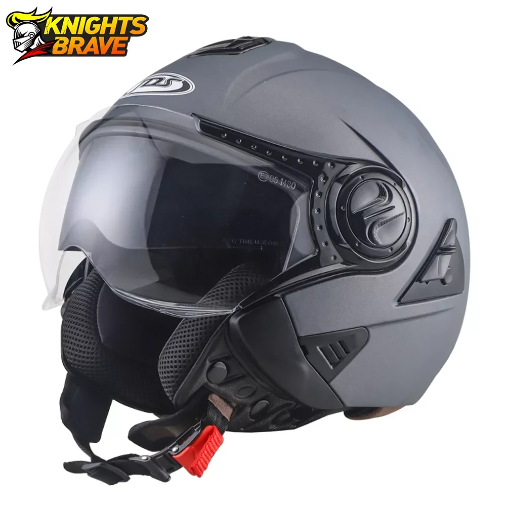 Мотоциклетный шлем с двойными линзами Casco Moto шлем с открытым лицом для скутера мотоциклетный гоночный шлем Casco винтажный шлем для мужчин и ж...
Мотоциклетный шлем с двойными линзами Casco Moto шлем с открытым лицом для скутера мотоциклетный гоночный шлем Casco винтажный шлем для мужчин и ж...