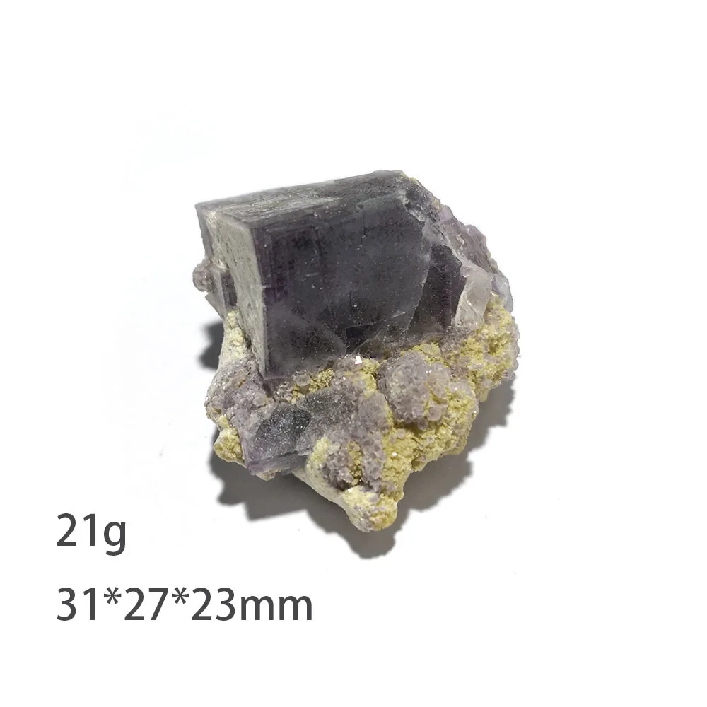 21g C2-2 Natural Purple Fluorite Mineral Crystal Specimen From Yaogangxian Hunan PROVINCE CHINA
21g C2-2 Natural Purple Fluorite Mineral Crystal Specimen From Yaogangxian Hunan PROVINCE CHINA