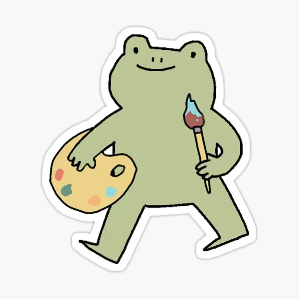 Frog Artist 5PCS Stickers for Kid Funny Window Luggage Bumper Background Water Bottles Anime Car Living Room Laptop Decor Cute 
Frog Artist 5PCS Stickers for Kid Funny Window Luggage Bumper Background Water Bottles Anime Car Living Room Laptop Decor Cute