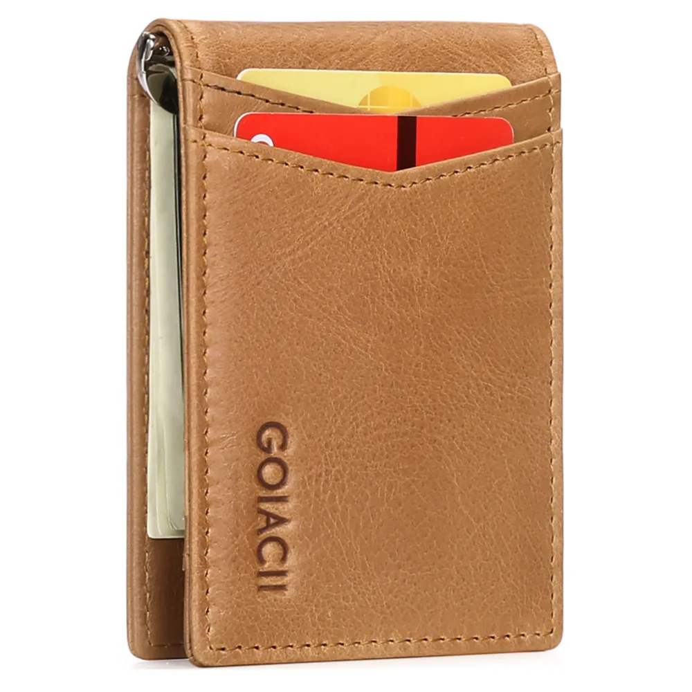 Mini Wallet Card Clip Blocking Genuine Leather Money Holder Credit Clips Men For Men Money Wallet
Mini Wallet Card Clip Blocking Genuine Leather Money Holder Credit Clips Men For Men Money Wallet