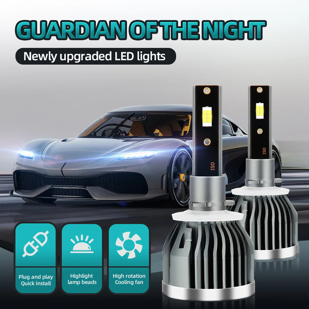 Q3 Fog Lamp Bulb H7 H1 H8 Car High Low Beam 880 9005 HB4 HB3 Car Head Lamp Bulb 10000LM 60W 6000K Super Bright for Car Truck SUV
Q3 Fog Lamp Bulb H7 H1 H8 Car High Low Beam 880 9005 HB4 HB3 Car Head Lamp Bulb 10000LM 60W 6000K Super Bright for Car Truck SUV