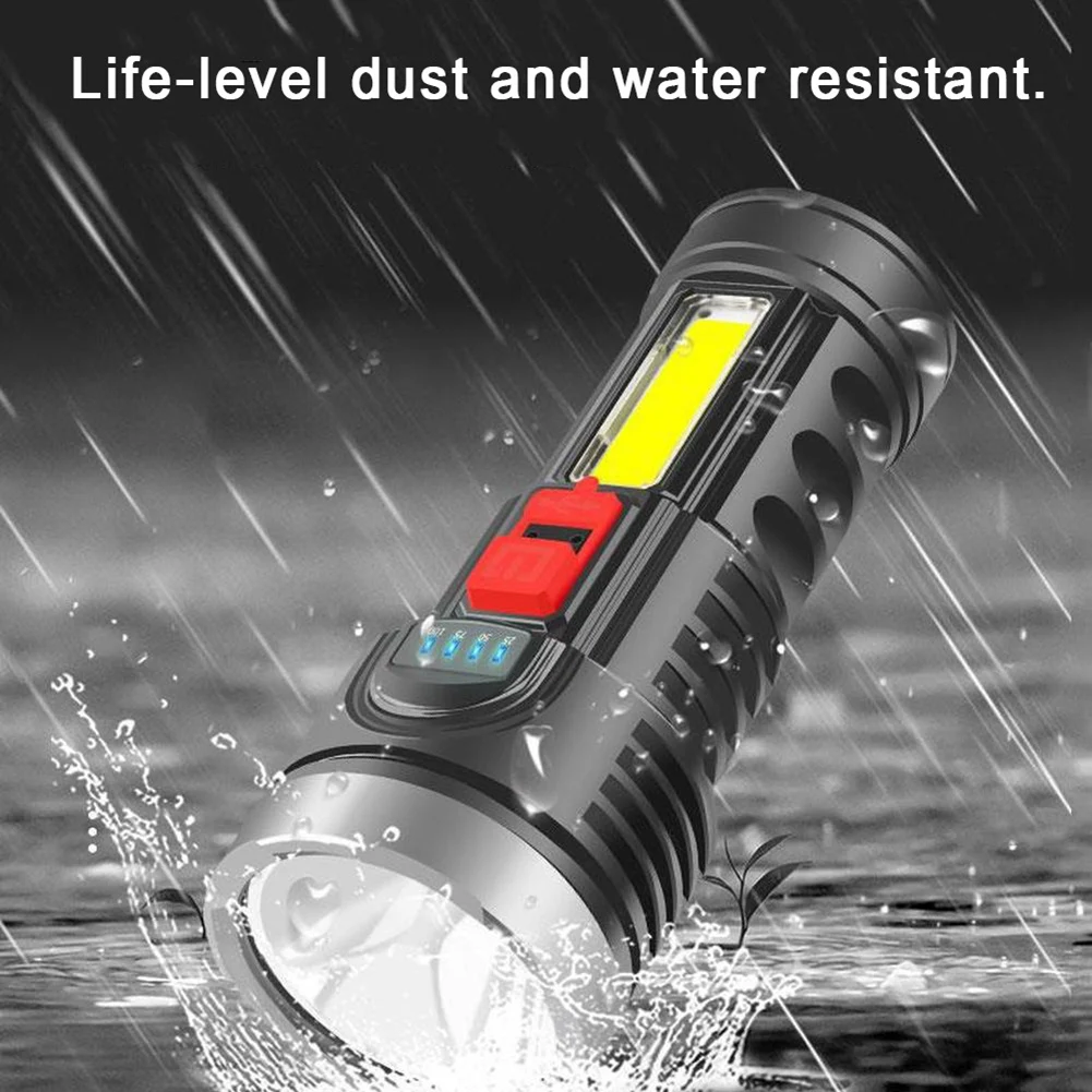 2021 Rechargeable Waterproof Lamp Ultra Bright Lantern Camping USB Battery Indicator Flashlight with Soft Side Light
2021 Rechargeable Waterproof Lamp Ultra Bright Lantern Camping USB Battery Indicator Flashlight with Soft Side Light