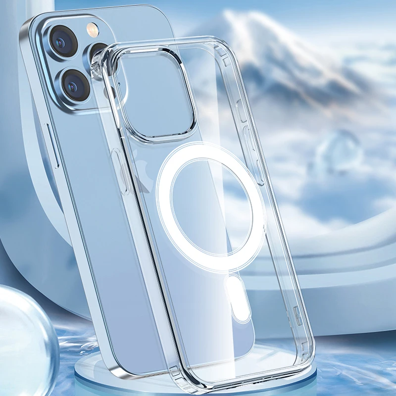 Clear Phone Case Transparent Magnetic Phone Case for iPhone 13 Pro Max pro Wireless Charging Cover For iPhone 12 11 Magnet Case
Clear Phone Case Transparent Magnetic Phone Case for iPhone 13 Pro Max pro Wireless Charging Cover For iPhone 12 11 Magnet Case