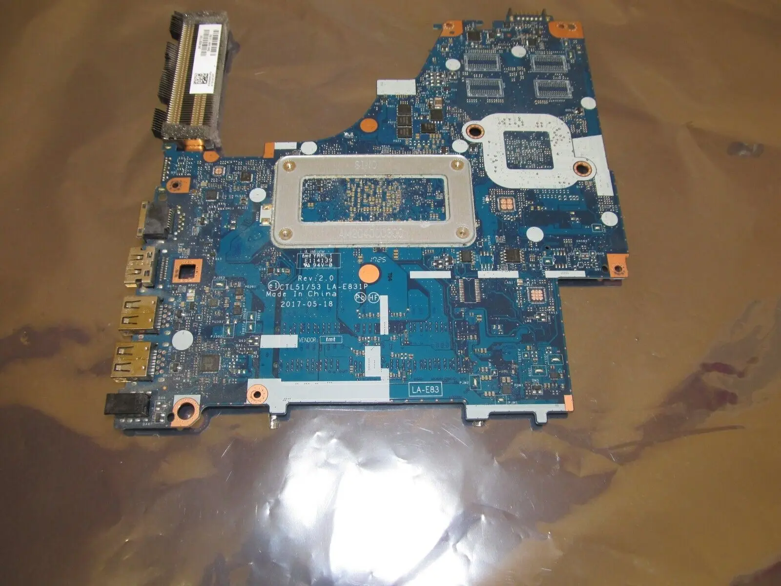 FOR HP Pavilion 15-BW007CA 15-BW MOTHERBOARD A10-9620P 924718-601 LA-E831P NO HEATSINK
FOR HP Pavilion 15-BW007CA 15-BW MOTHERBOARD A10-9620P 924718-601 LA-E831P NO HEATSINK