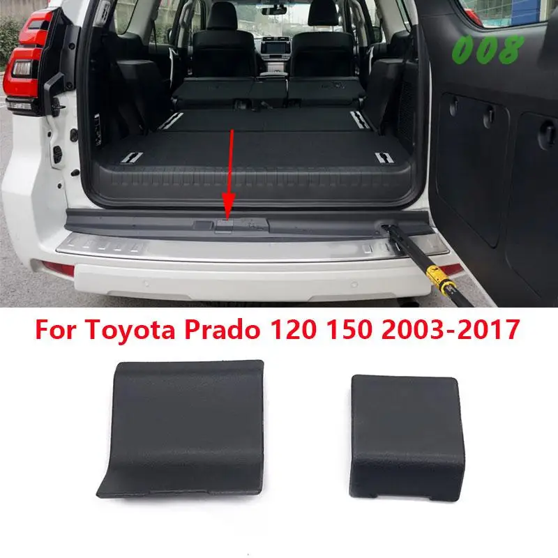 

For Toyota Land Cruiser Prado LC120 LC150 2003-2017 Car Rear Bumper Trunk Pedal Screw Hole Cover Cap Lid