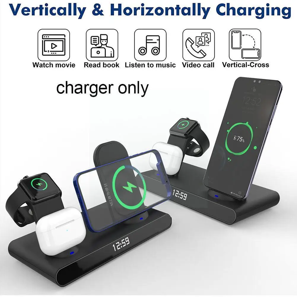 3 In 1 Wireless Charger Stand Phone Watch Earbuds Qi Fast Charging Dock Station For 13 12 11 Xs Pro Max Airpo P4g5
3 In 1 Wireless Charger Stand Phone Watch Earbuds Qi Fast Charging Dock Station For 13 12 11 Xs Pro Max Airpo P4g5