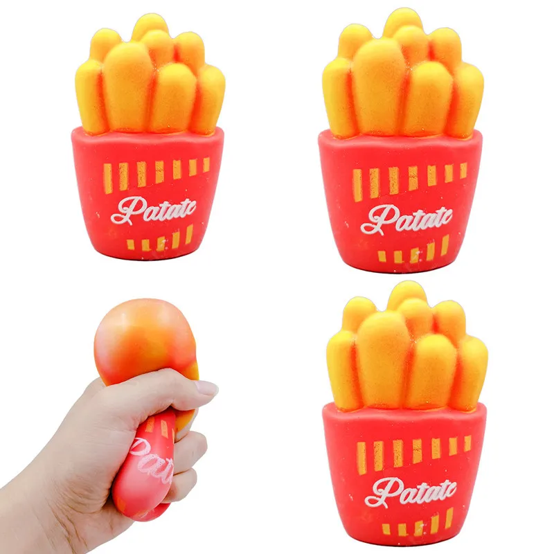 New French Fries Squeeze Toy Chips Stress Toy Stress and Anxiety Relief Patate Fidget Ball Toy Squishy Funny Gift
New French Fries Squeeze Toy Chips Stress Toy Stress and Anxiety Relief Patate Fidget Ball Toy Squishy Funny Gift