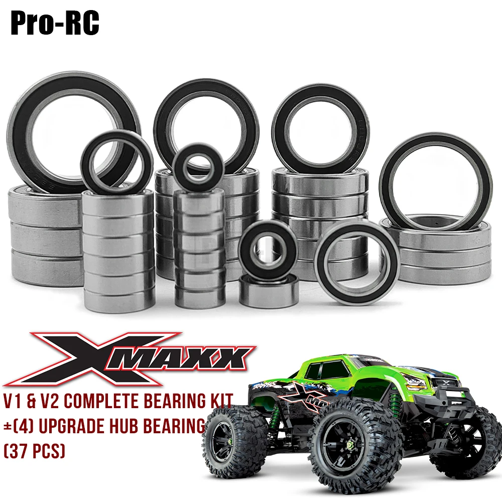 Подходит для Traxxas 1/5 Φ XMAXX 8S V1 & V2 Complete + (4) комплект обновленных подшипников